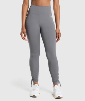Gymshark Ribbon Ankle Legging - Brushed Grey