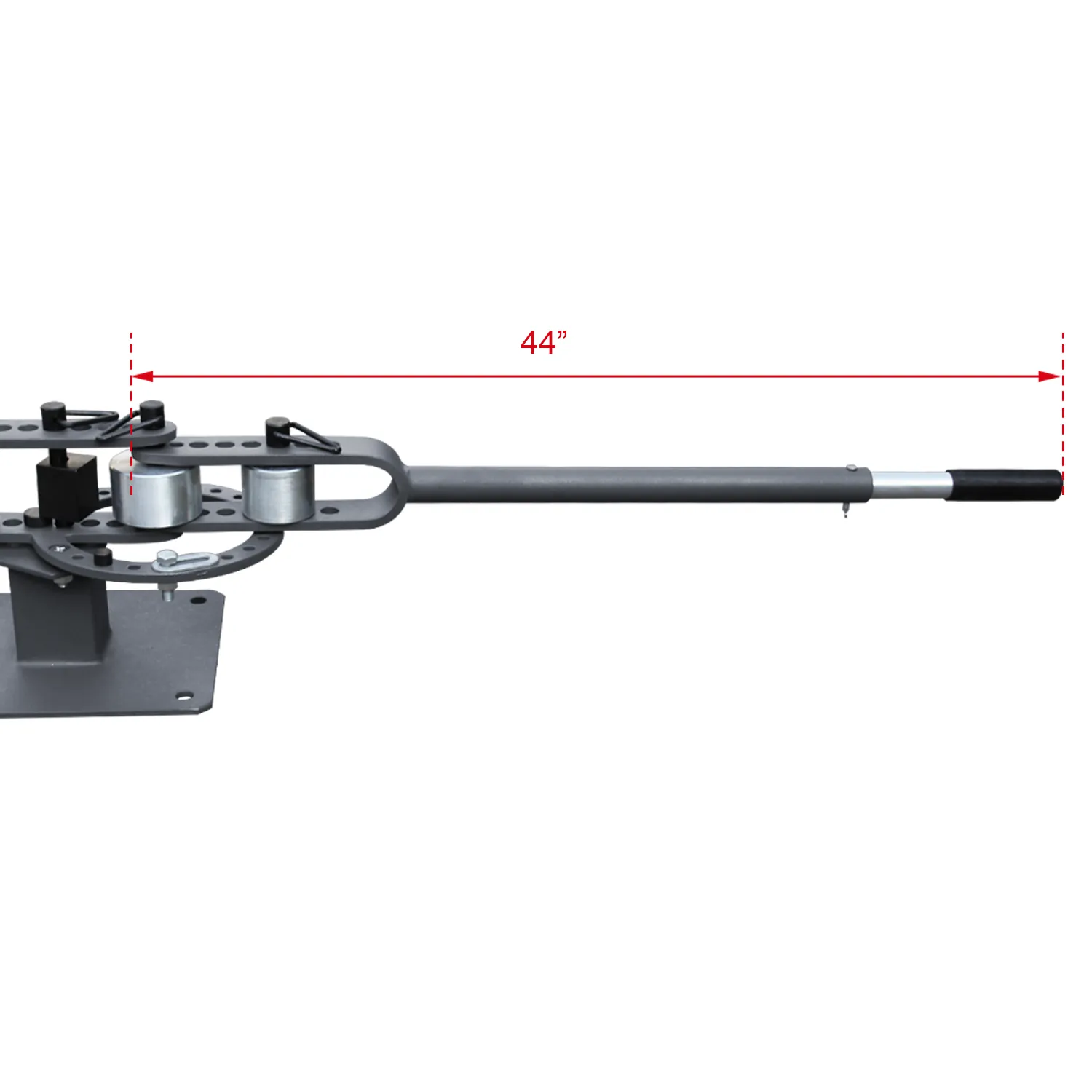 KAKA Industrial YP-9 Bench-Top Metal Bender, Manual Bench Top Compact Bender Pipe Bending Machine with 7 Dies, Compact Metal Bender, Metal Fabrication Tube Rod Pipe Bender