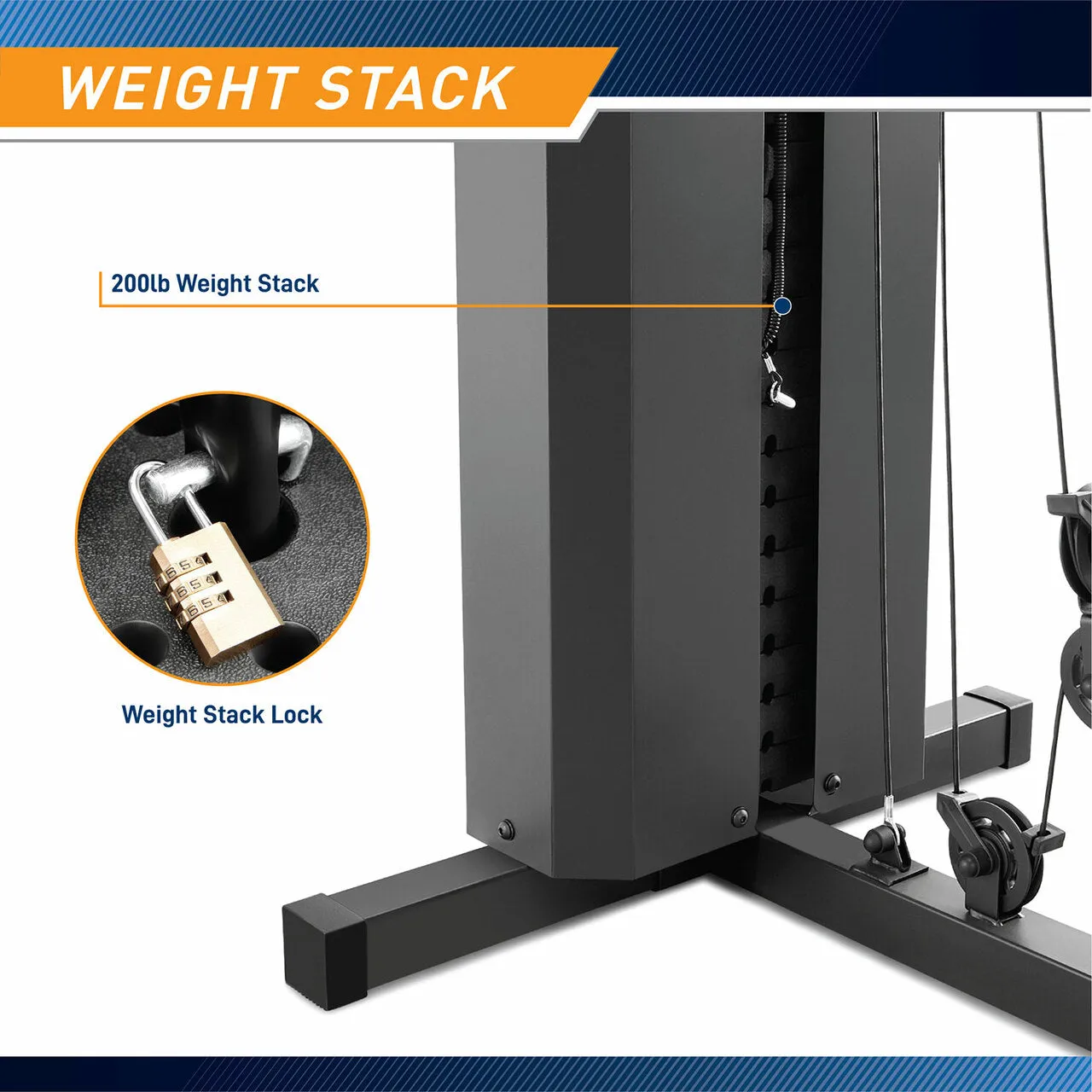 Marcy Club Home Gym MKM-81010